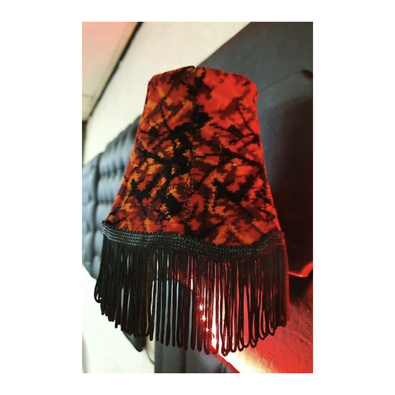 ABAT JOUR DANOIS ROUGE FILS NOIR