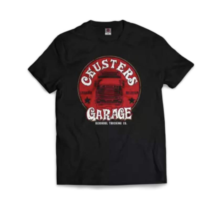 T-SHIRT - CEUSTERS GARAGE - NOIR T-SHIRT - CEUSTERS GARAGE - NOIR