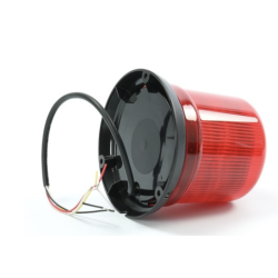 Gyrophare | LED | fixation 3 boulons | 12-24V | rouge