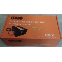 CONVERTISSEUR 1500 W - 12 V