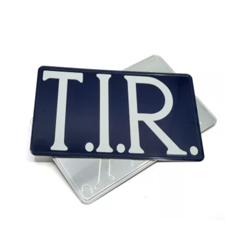 T.I.R. - BLEU - 40 X 25 CM