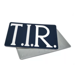 T.I.R. - BLEU - 40 X 25 CM