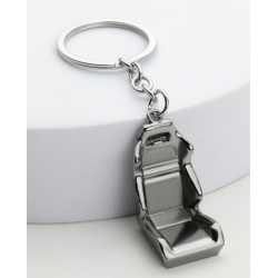 PORTE CLÉ SIÈGE CHROME