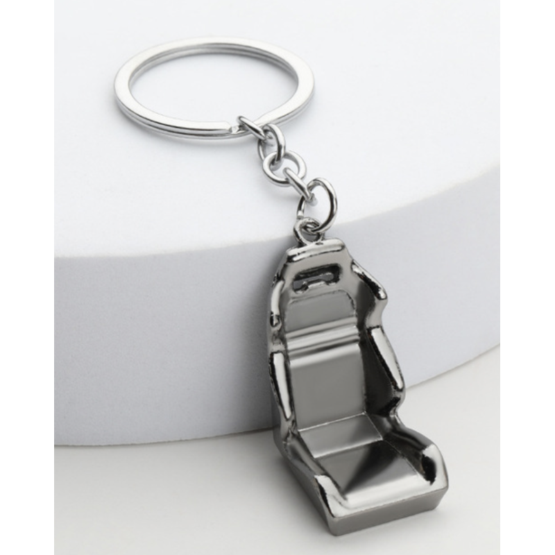 PORTE CLÉ SIÈGE CHROME