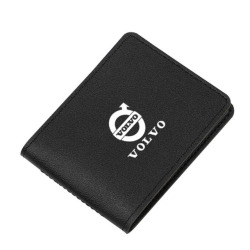 PORTE CARTES VOLVO - NOIR BLANC