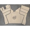 TAPIS CAPOT MOTEUR VOLVO FH4/5 - PASSAGER PNEUMATIQUE - DYNAMIQUE BEIGE