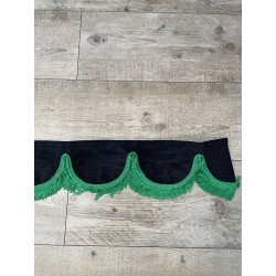 FRANGE NOIR FILS VERT