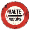 PLAQUE HALTE AUX CONS
