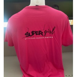 T SHIRT CLASS DESIGN FOR TRUCKER GIRL - ROSE