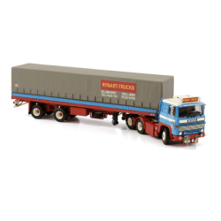 JOHN KOOL (RYNART) SCANIA 1 SERIES 6X2 TAG AXLE CLASSIC CURTAINSIDE TRAILER - 2 AXLE