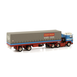 JOHN KOOL (RYNART) SCANIA 1 SERIES 6X2 TAG AXLE CLASSIC CURTAINSIDE TRAILER - 2 AXLE