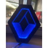 Logo Renault 40x35cm noir danois bleu