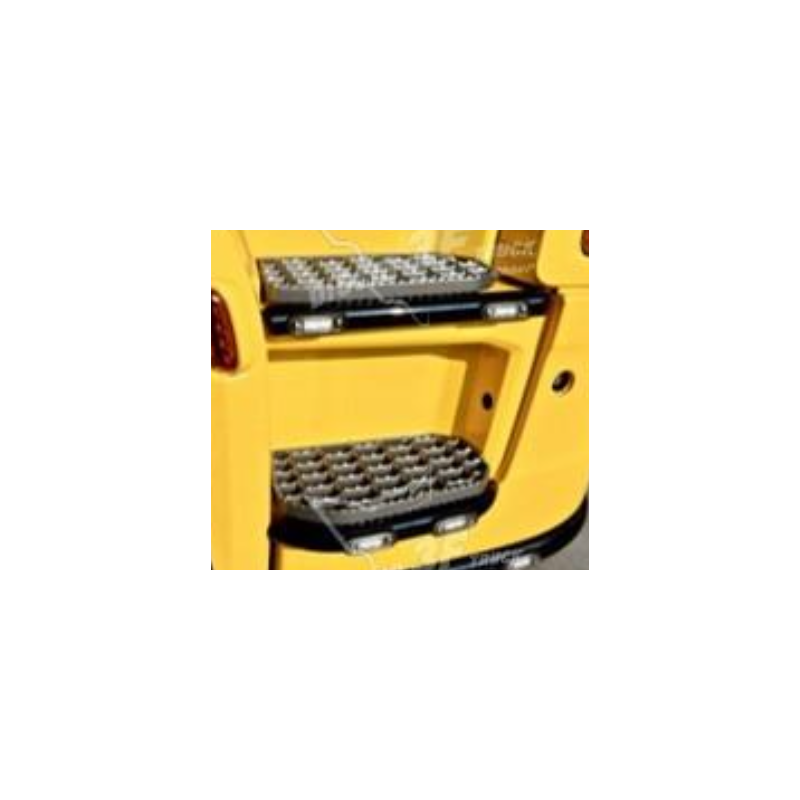 Kit barres de marches INOX SCANIA NG - 8 leds