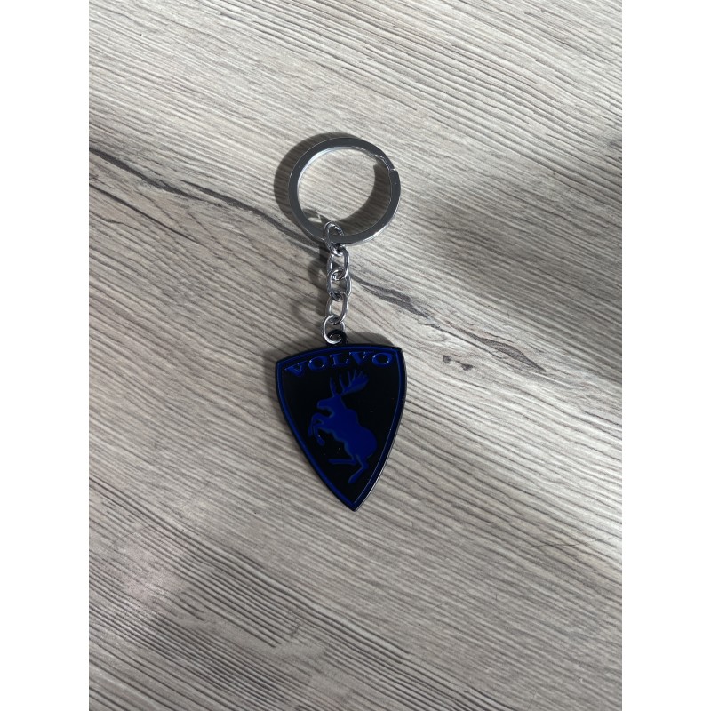 porte clé Volvo bleu/noir porte clé Volvo bleu/noir