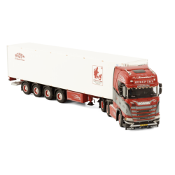 N.C. CHRISTENSEN & SONNER SCANIA S HIGHLINE CS20H 6X2 TWINSTEER REEFER TRAILER - 4 AXLE