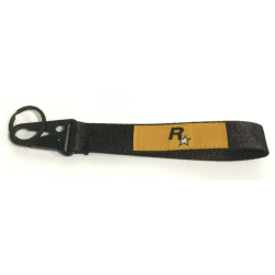 PORTE CLÉ ROCKSTAR LANIÈRE EN NYLON