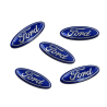 STICKERS LOGO 3D FORD LOT DE 6