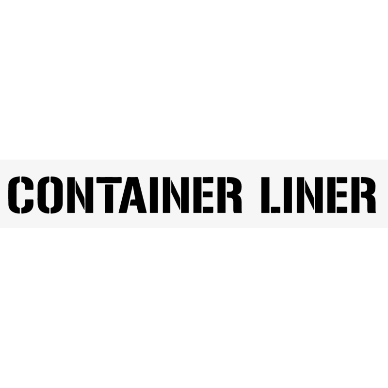 STICKERS CONTAINER LINER STICKERS CONTAINER LINER