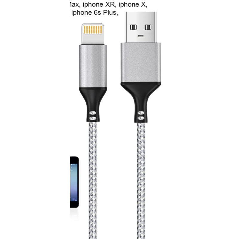 CABLE USB / IPHONE MULTICOLORE