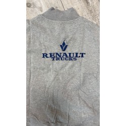 GILET GRIS LOGO RENAULT BLEU MARINE TAILLE XL