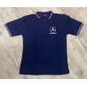 POLO BLEU MARINE LOGO MERCEDES BLANC TAILLE XL