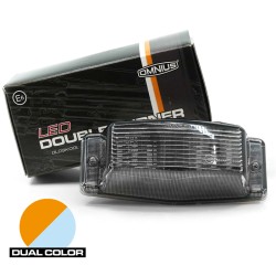 DOUBLE AMPOULE À LED TEINTÉE ORANGE/BLANC