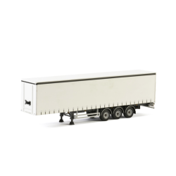 WHITE LINE CURTAINSIDE TRAILER - 3 AXLE