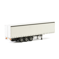 WHITE LINE CURTAINSIDE TRAILER - 3 AXLE