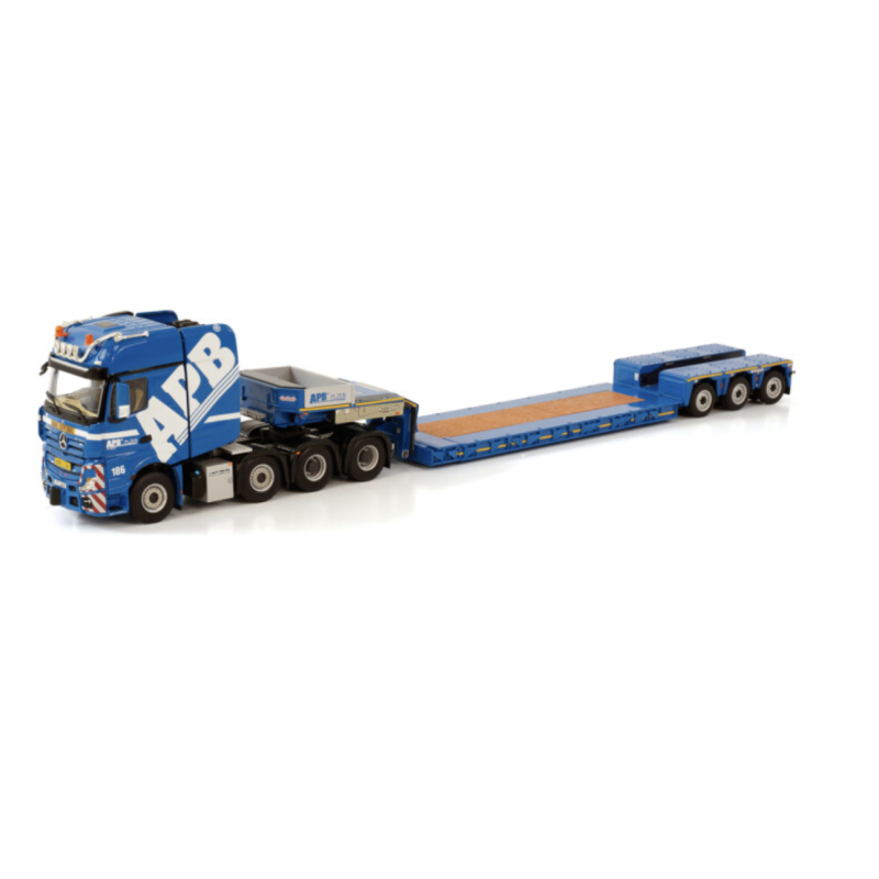 APB - PLZEN MERCEDES-BENZ ACTROS MP4 SLT GIGA SPACE 8X4 LOW LOADER - 3 AXLE