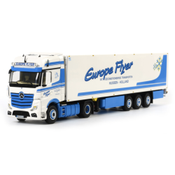 EUROPE FLYER MERCEDES-BENZ ACTROS MP4 GIGA SPACE 4X2 THERMOKING REEFER TRAILER - 3 AXLE