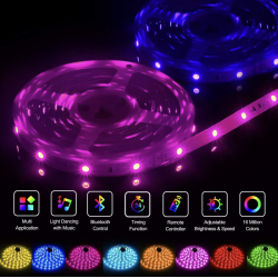 Ruban led multicolore - 5m - 24V