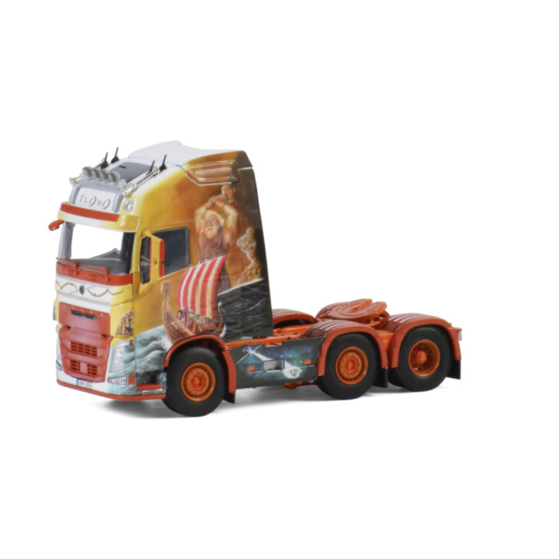 FLORO VOLVO FH4 GLOBETROTTER XL 6X2 TWIN STEER