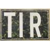 PLAQUE T.I.R - DANOIS VERT - 40X25 CM