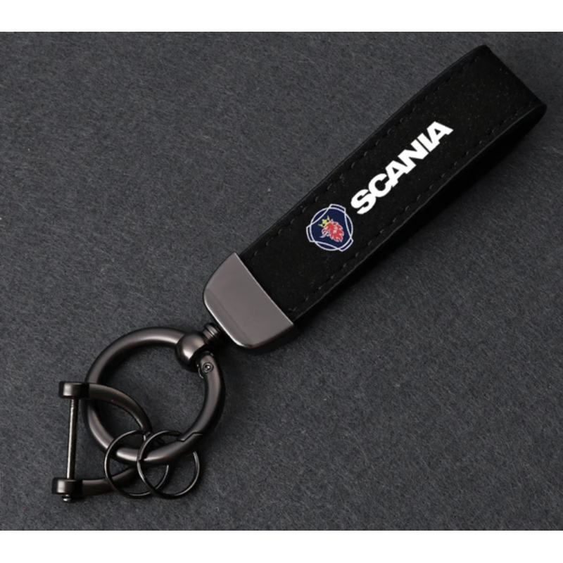 Porte clé Scania alcantara