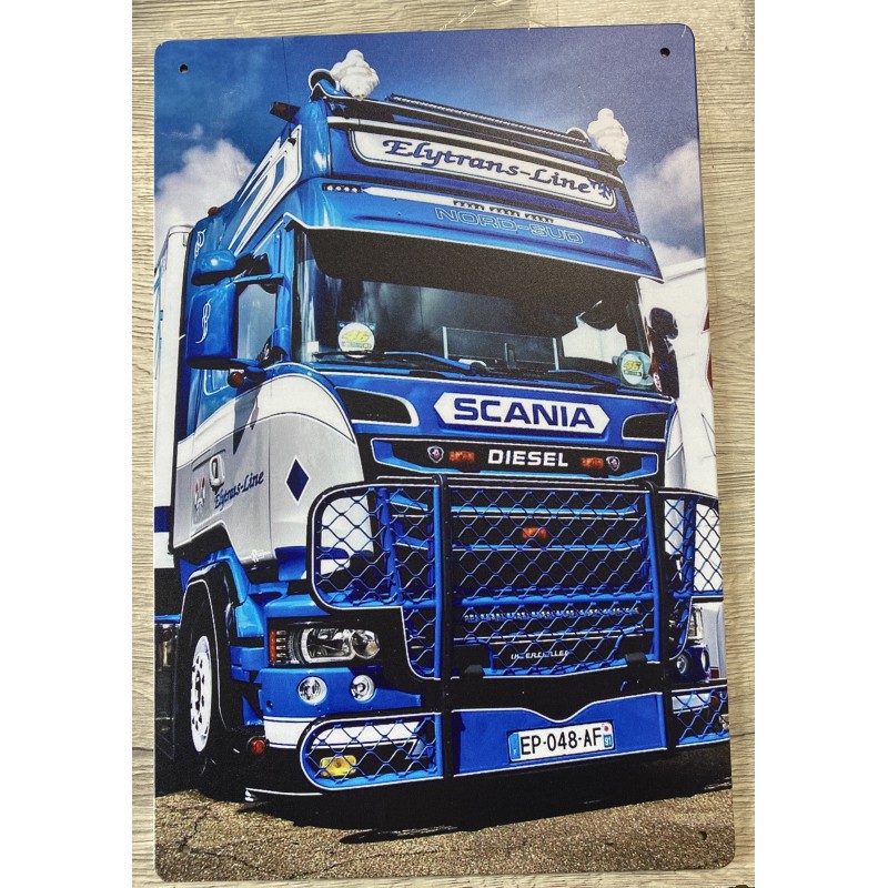 PLAQUE SCANIA ELYTRANS-LINE
