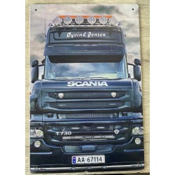 PLAQUE SCANIA OYVIND JENSEN