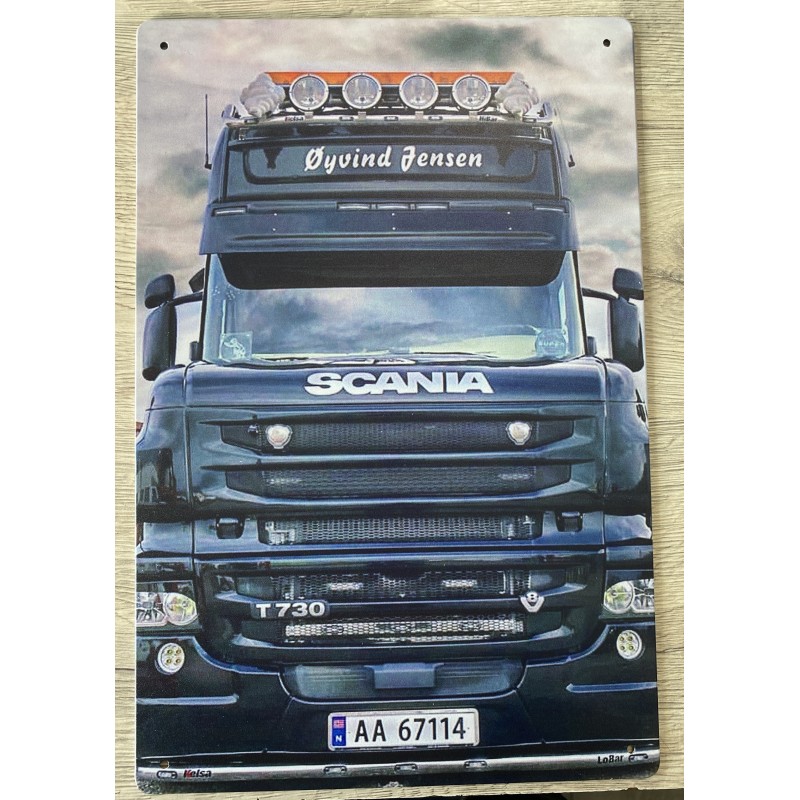 PLAQUE SCANIA OYVIND JENSEN