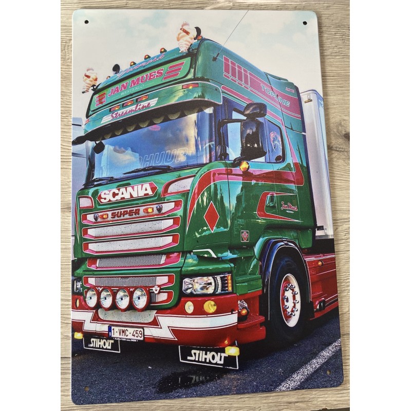 PLAQUE SCANIA JAN MUES