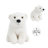 Peluche Ours polaire 23cm