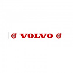 Bavette blanche 2400 x 350 Volvo rouge