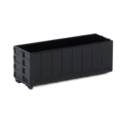PREMIUM LINE HOOKLIFT CONTAINER BLACK 40M3