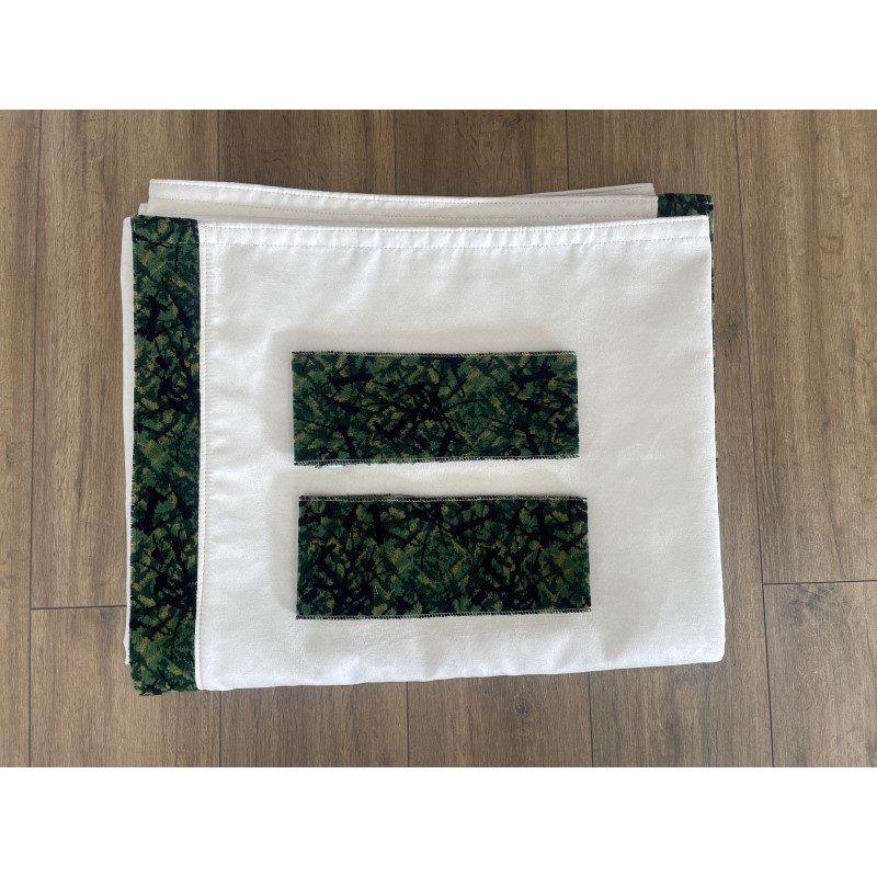 Rideaux de vitres Alcantara beige Rebords Danois Verts Rideaux de vitres Alcantara beige Rebords Danois Verts