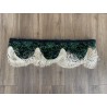 Frange Danois Vert fils beige Frange Danois Vert fils beige