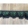Frange Danois Vert fils noirs Frange Danois Vert fils noirs