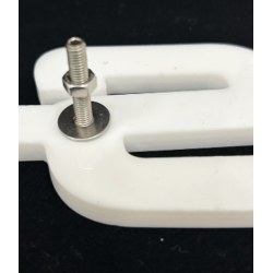 SUPER BLANC AVEC VIS DE MONTAGE