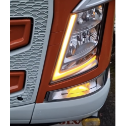 H7 - AMPOULE ANTIBROUILLARD LED 24V - 18 SMD - ORANGE