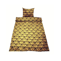 HOUSSE DE COUETTE 1 PERSONNE DANOIS JAUNE 140X200