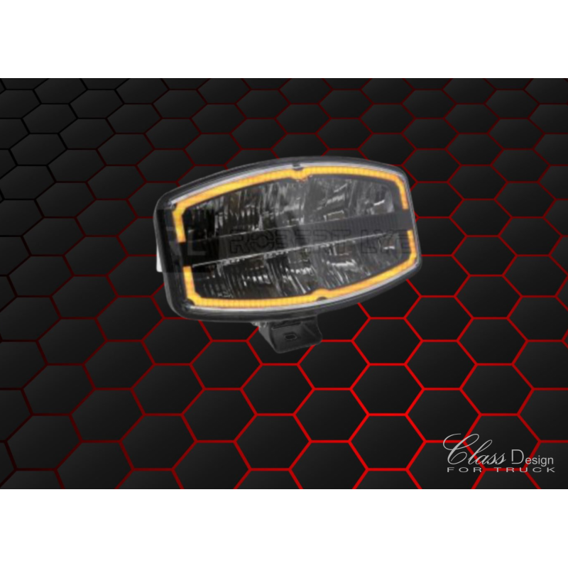 Feu longue portée EVOX GEN2 à Leds avec feu de position blanc ou orange - 10/30 Volts