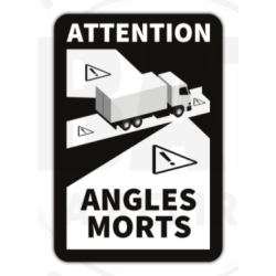 ANGLE MORT MAGNÉTIQUE NOIR / BLANC