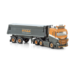 BAGGERBEDRIJF MIDDEN NEDERLAND IVECO S-WAY AS 6X2 TWINSTEER HALFPIPE TIPPER TRAILER - 2 AXLE